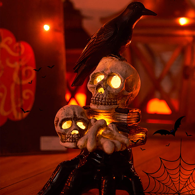 Halloween Glowing Skeleton Ornament