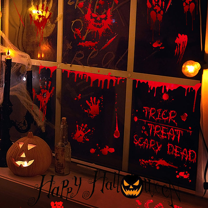 Halloween Horror Wall Glass Decal