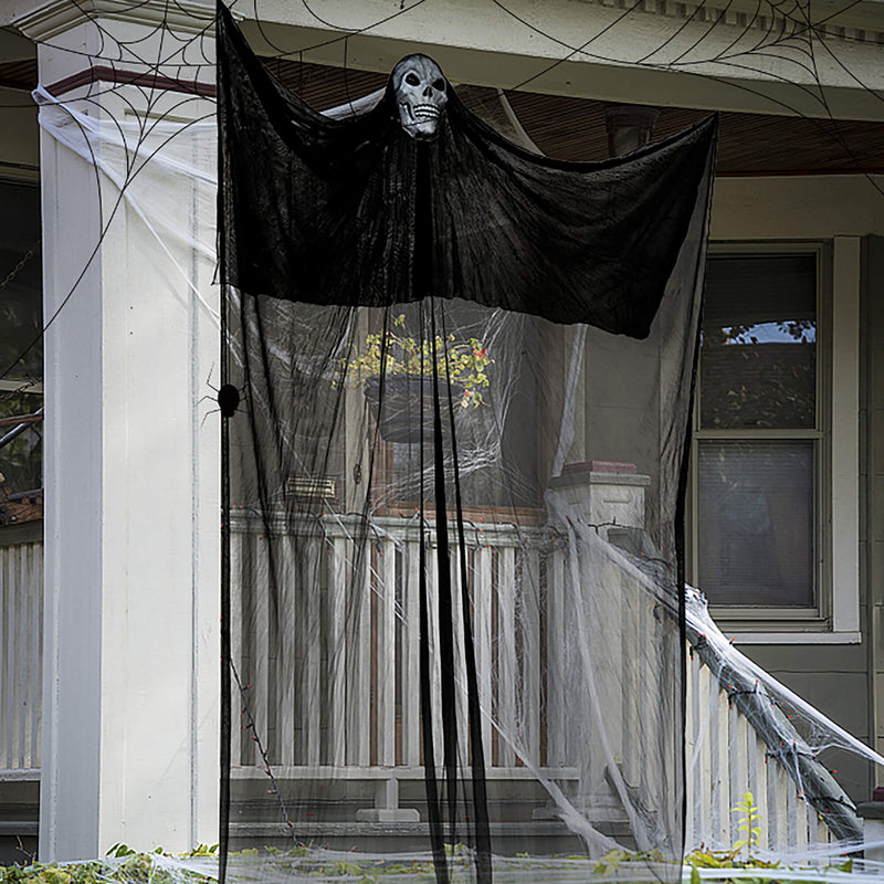 Halloween Large Gauze Ghost Shadow Pendant