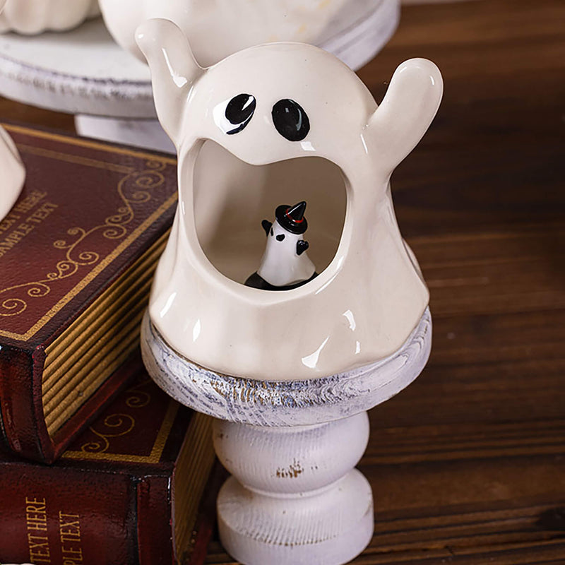 Halloween Ghost Candle Holder