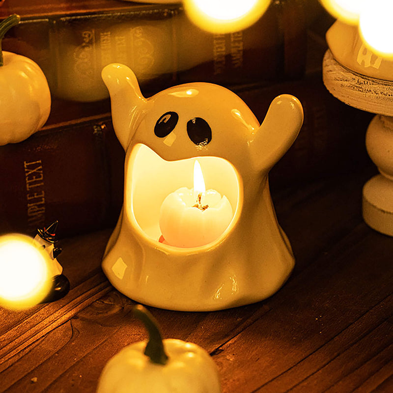 Halloween Ghost Candle Holder