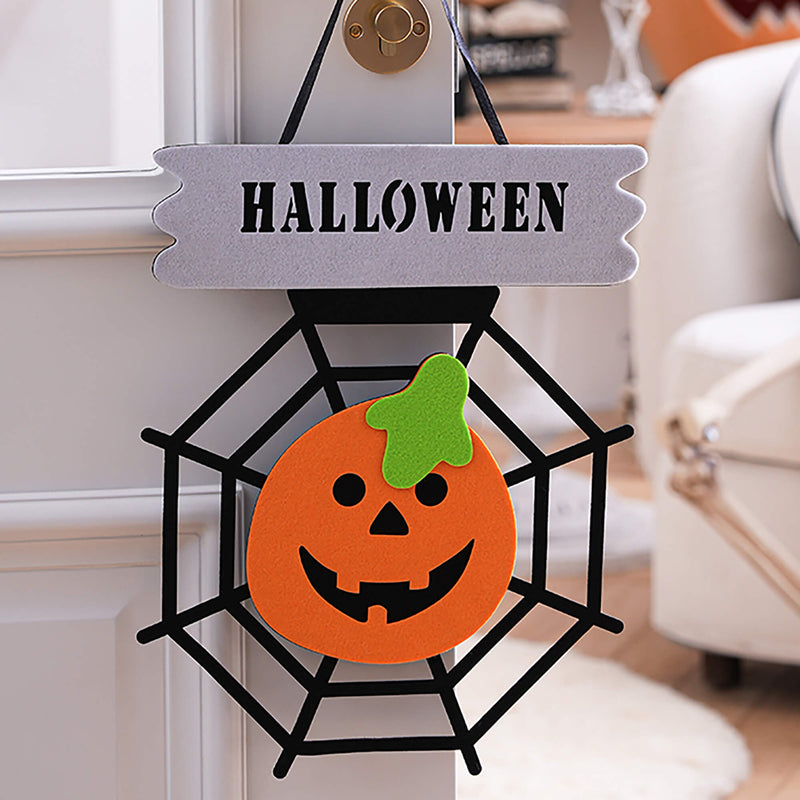 Halloween Felt Door Sign Hanging