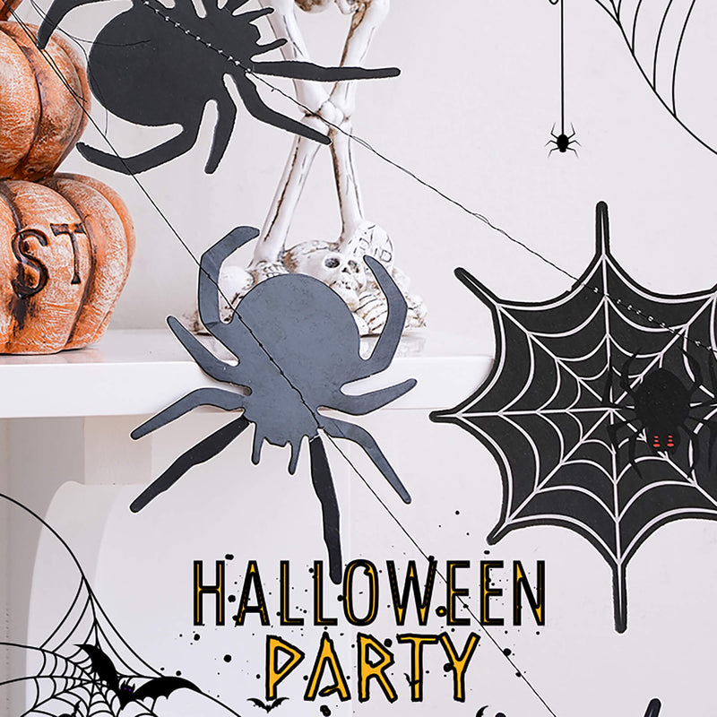 Halloween Spider Web Pulling Flag