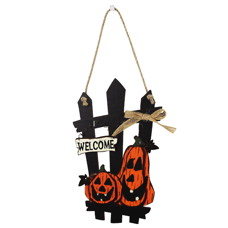 Halloween Welcome Door Sign