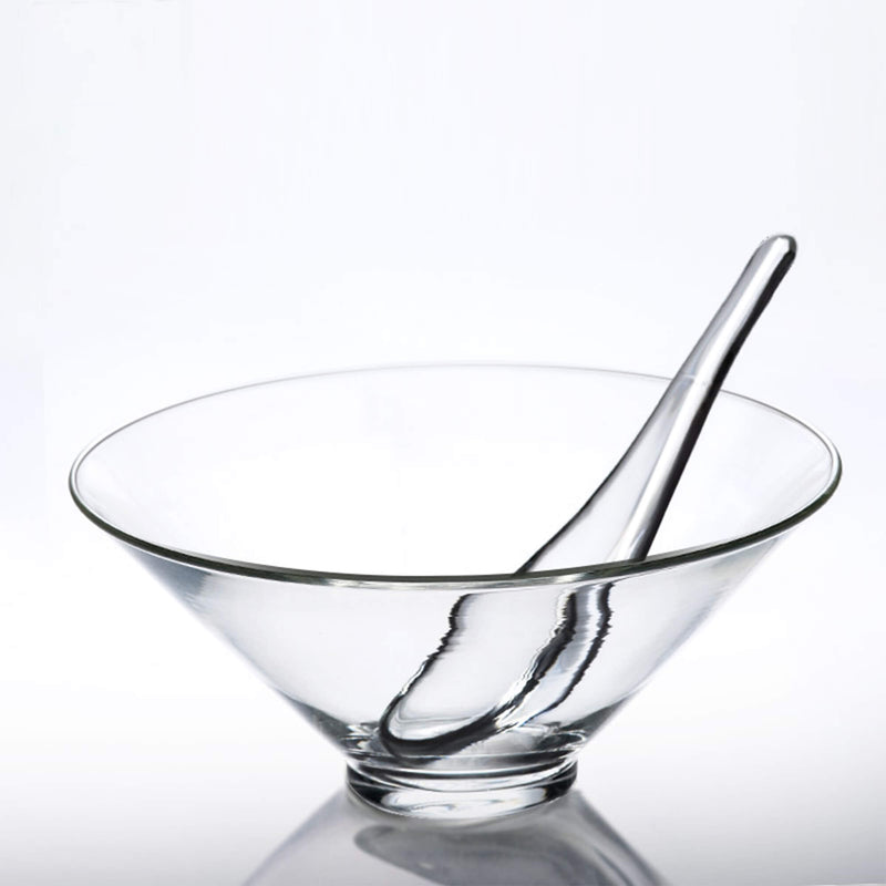 Handmade Clear Glass Tea Bowl