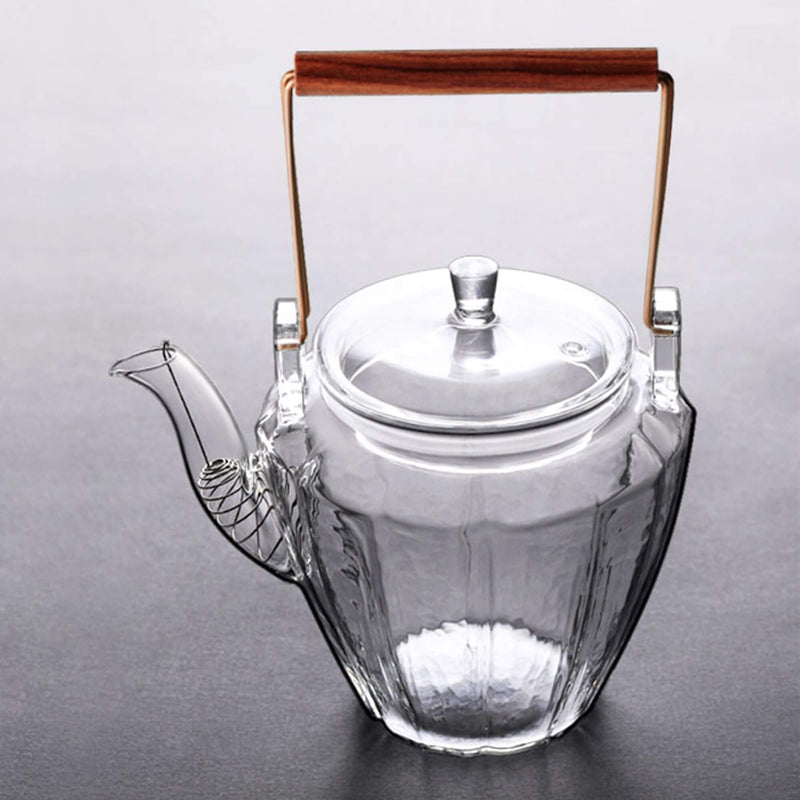 Handmade Heat Resistant Thickened Glass Kettle