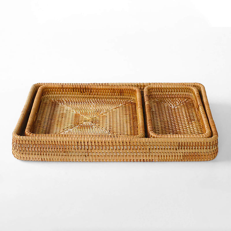 Handmade Natural Rattan Storage Basket