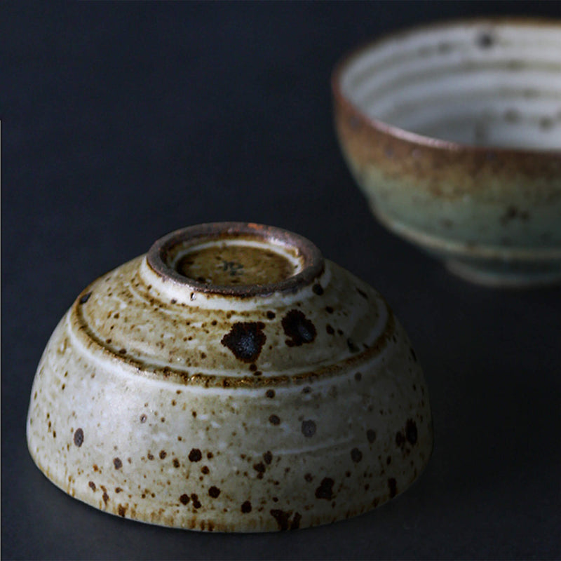Handmade Rough Pottery One Pot One Cup Tea Set