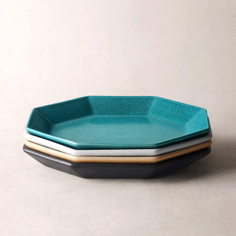Japanese Handmade Ceramic Dinner Plate