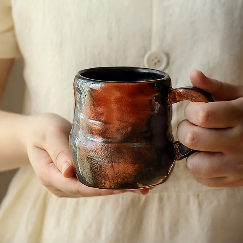 Hand-made Kiln-formed Ceramic Coffee Mug