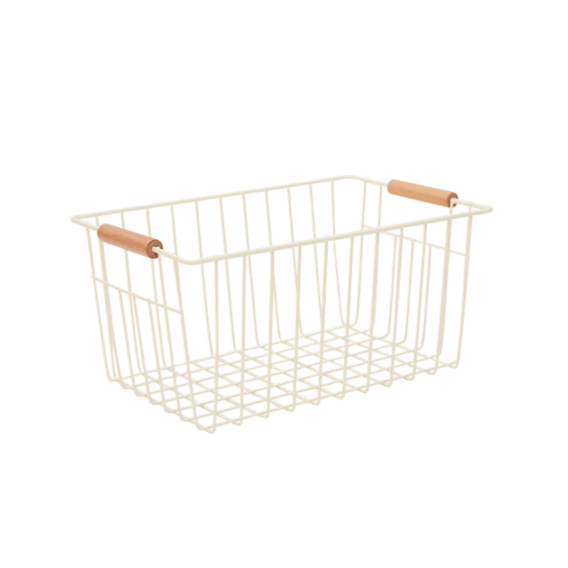 Japanese Iron Rectangular Storage Basket