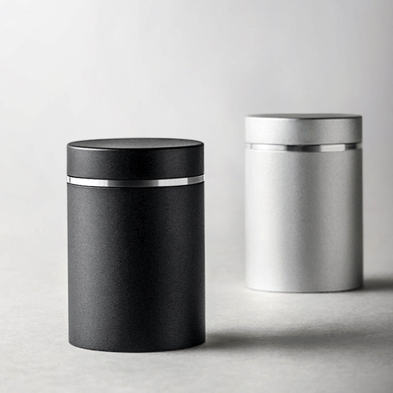 Metal Sealed Portable Tea And Coffee Powder Jar