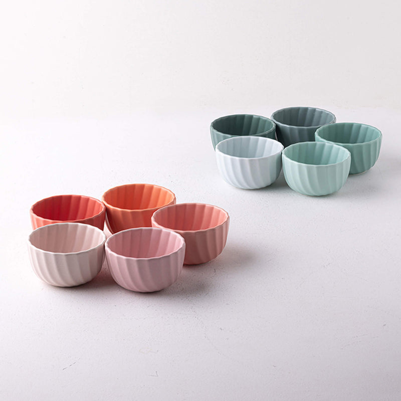 Personalized Creative Color Gradient Ceramic Bowl Set