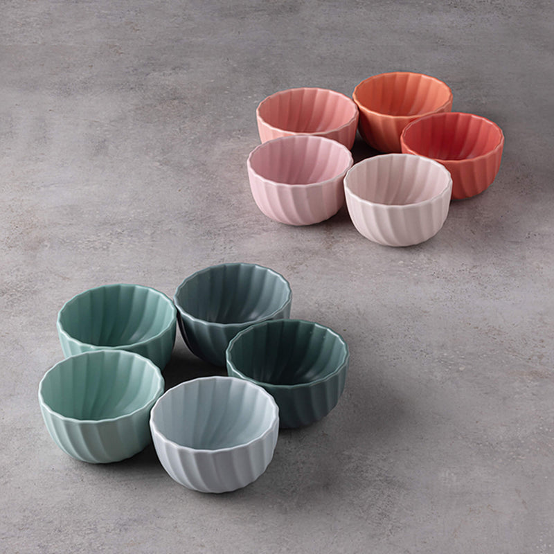 Personalized Creative Color Gradient Ceramic Bowl Set