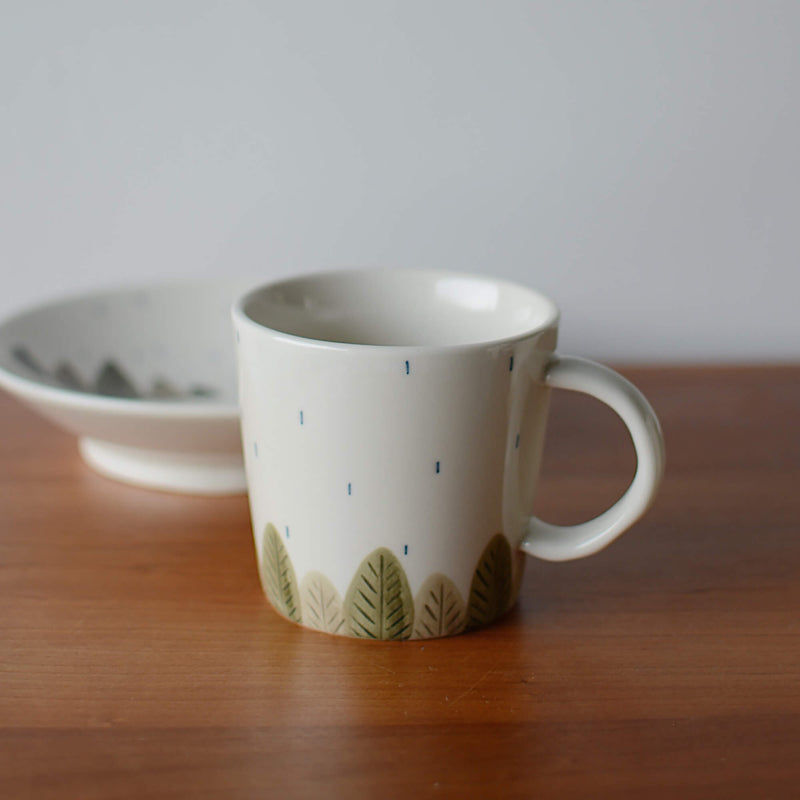 Hand-painted Ceramic Coffee Mug