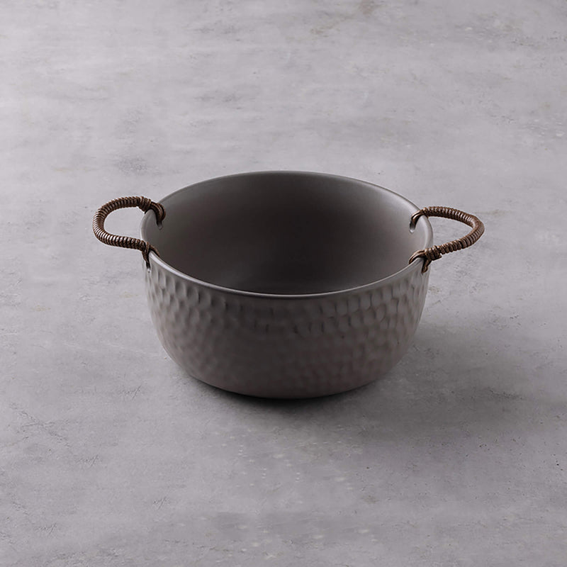 Rattan Amphora Soup Bowl