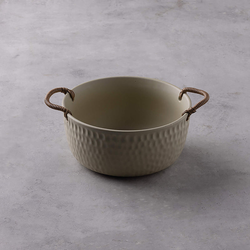 Rattan Amphora Soup Bowl