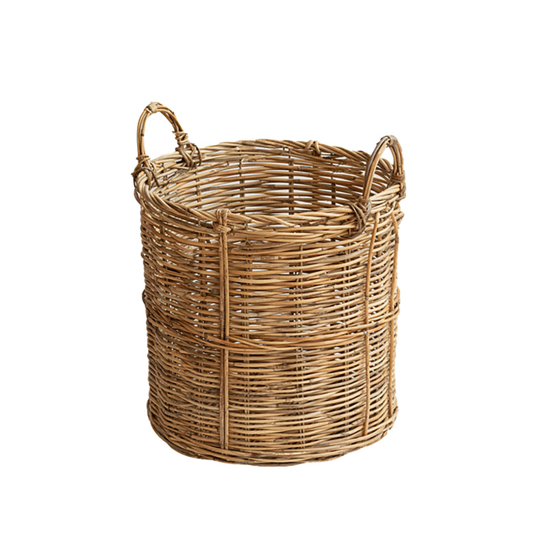 Laundry Basket Rattan Woven Storage Handmade Large
