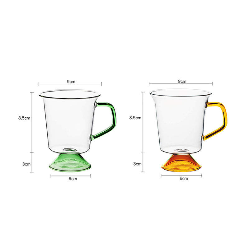 Tall High Temperature Resistant Glass Cup