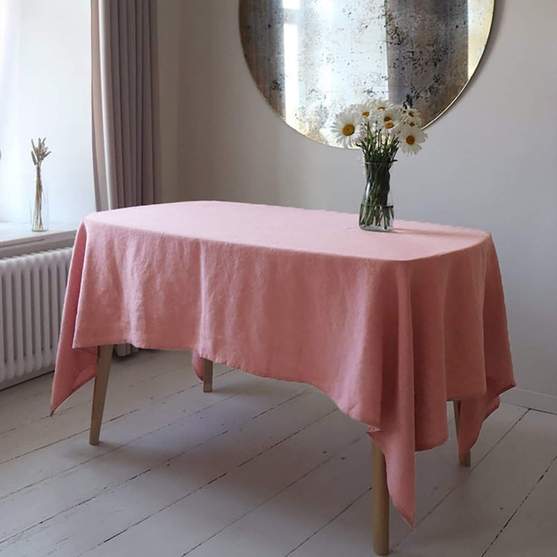 Scandinavian Natural Linen Tablecloth