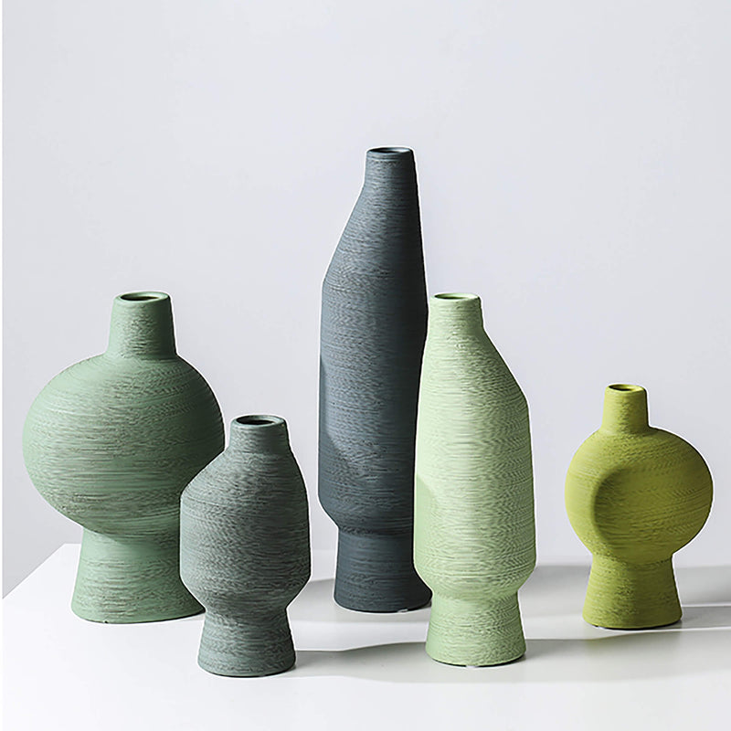 Wabi-sabi Style Ceramic Vase