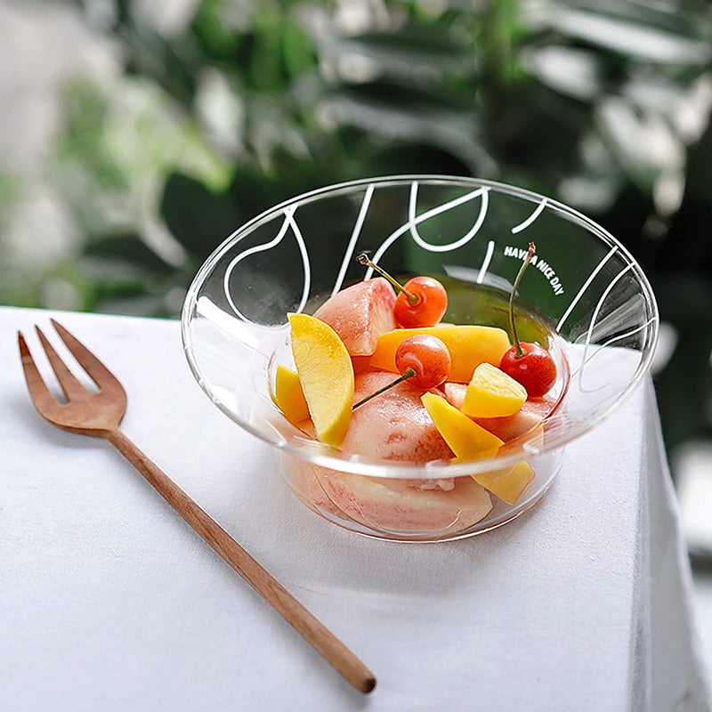 Nordic Salad Glass Bowl