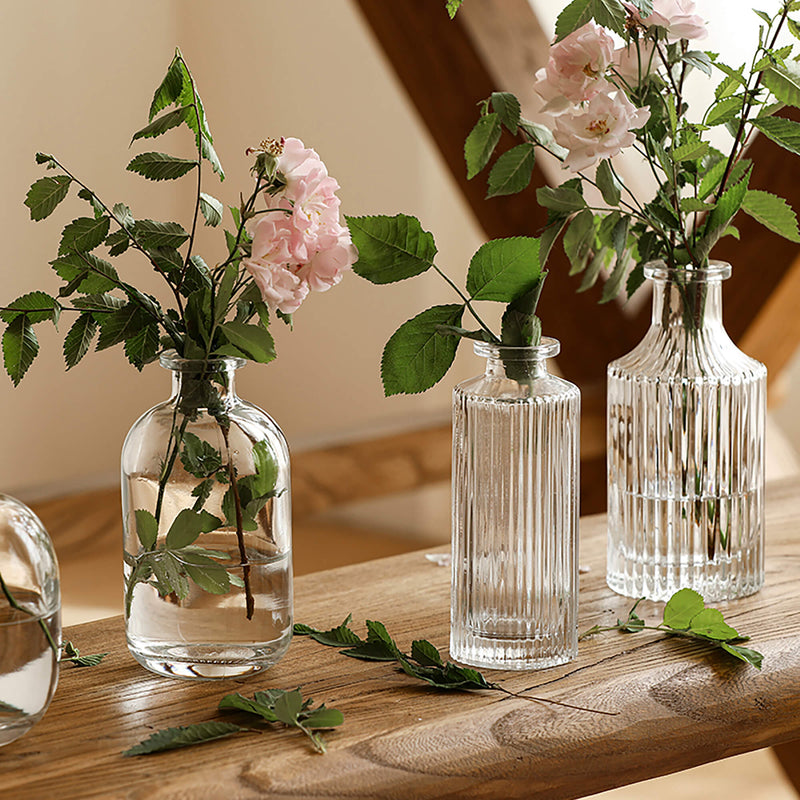 Scandinavian Style Minimalist Glass Vase