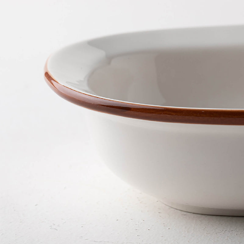 Reinforced Porcelain Rectangular Plate