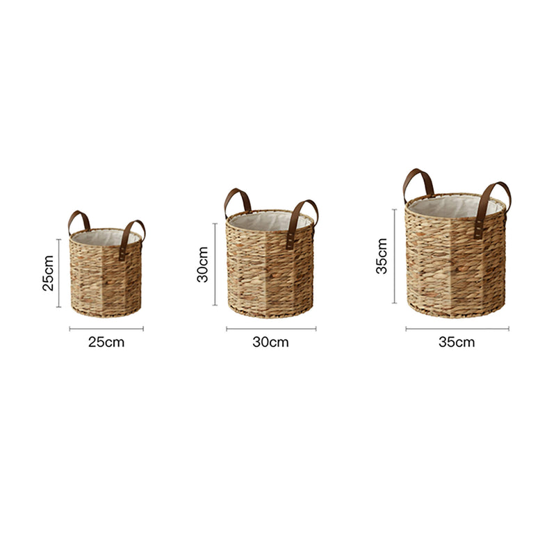 Natural Water Gourd Grass Hand-woven Storage Basket