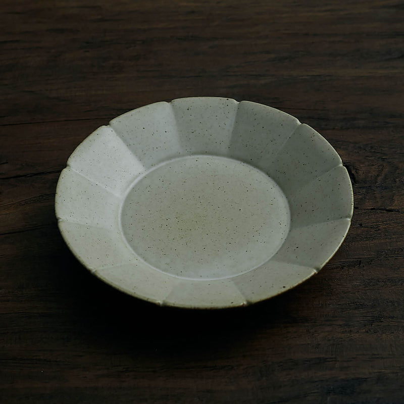 Handmade Vintage Rough Pottery Plate