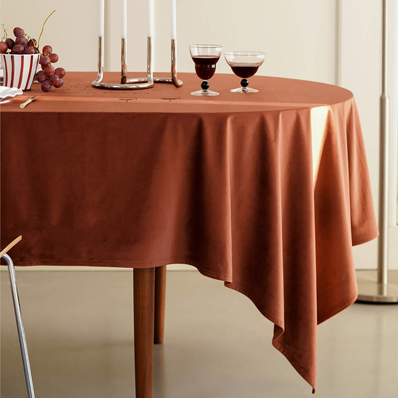 Vintage Velvet Tablecloth