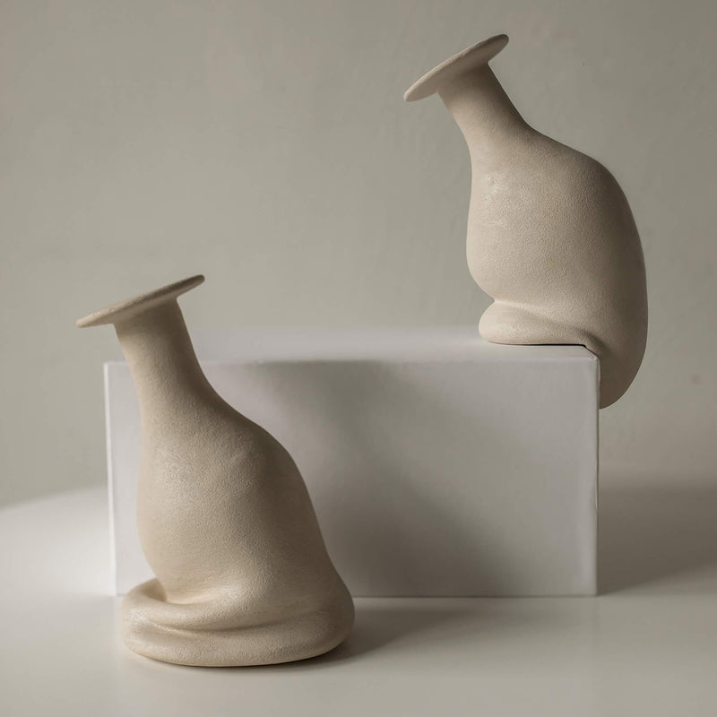 Handmade Twisted Art Vase