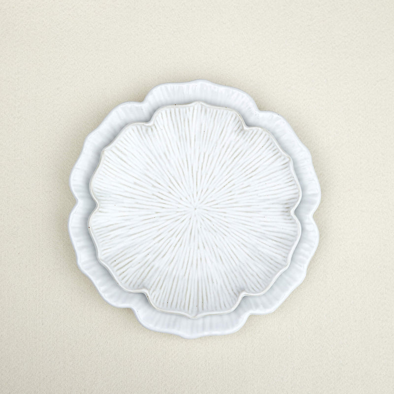 Handmade Lace Ceramic Tableware Set