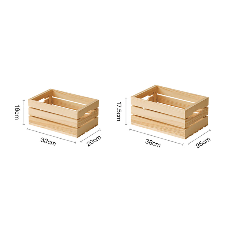 Pine Wood Storage Box