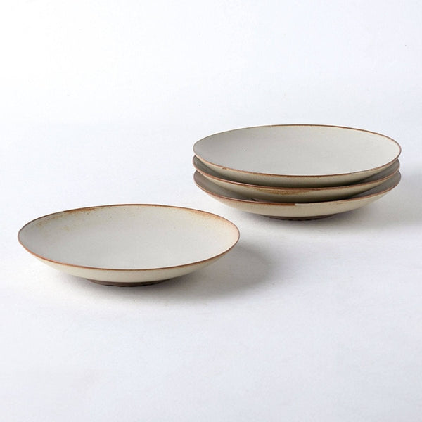 Bamboo Island Ceramic Delicate Shallow Plate - Eunaliving
