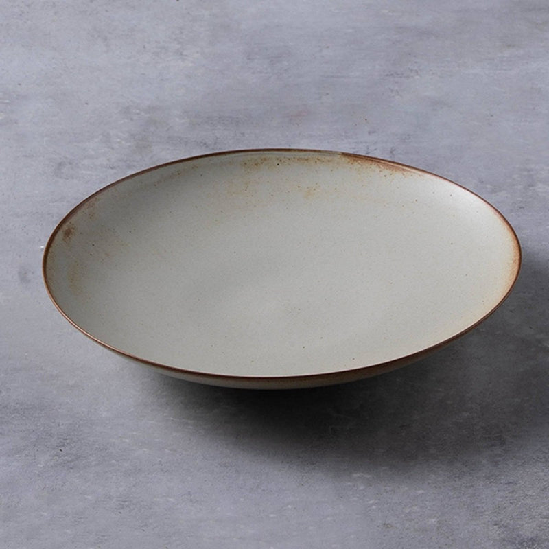 Bamboo Island Ceramic Delicate Shallow Plate - Eunaliving