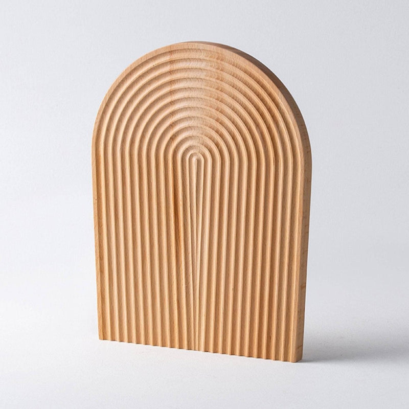 Beech Wood Creative Tray Oval Baking Bread Board - Eunaliving