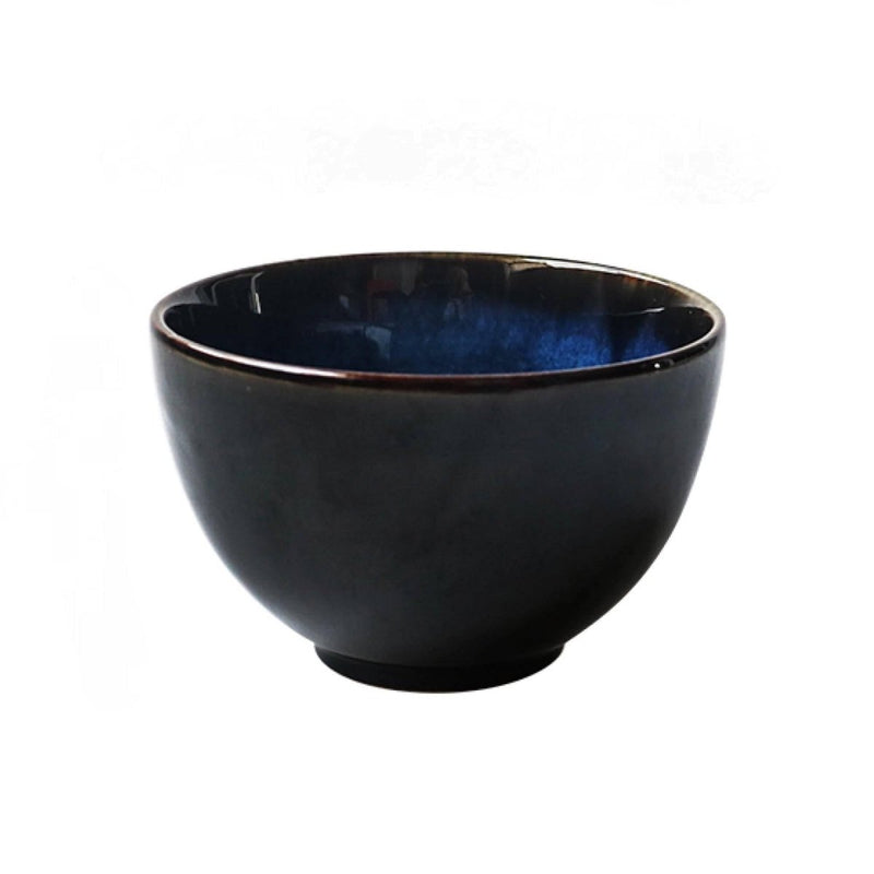 Blue Creative Ceramic Rice Bowl Salad Bowl - Eunaliving