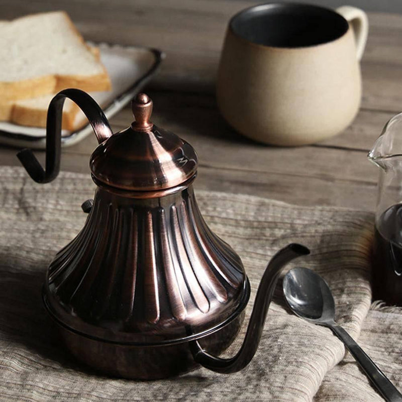 Brushed Old Vintage Coffee Hand Brewed Pot - Eunaliving