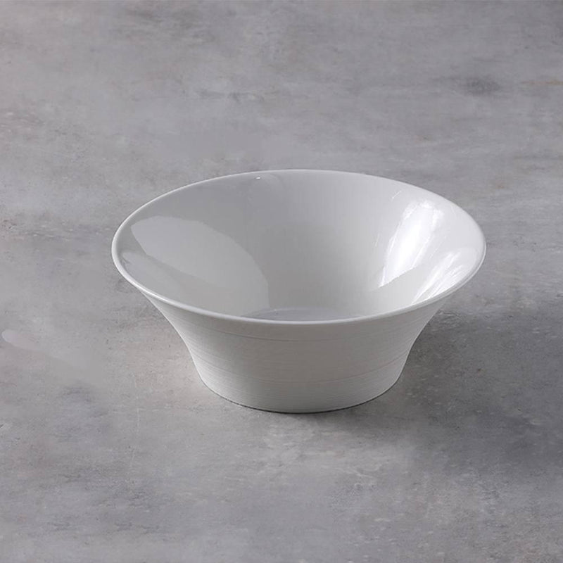 Brushed Texture Ceramic Tall Bowl - Eunaliving