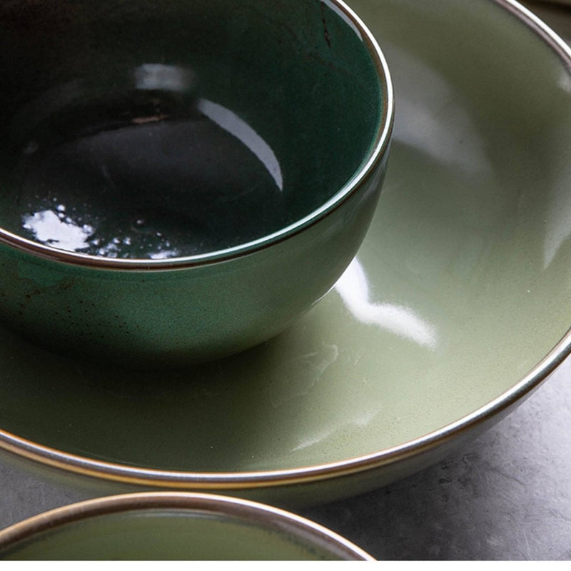 Chunchen Lake Ceramic Rice Bowl - Eunaliving