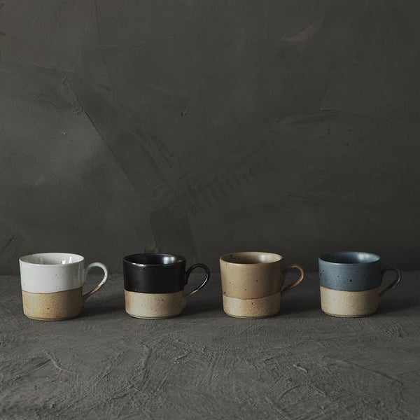 Coarse Pottery Colorful Hand Brewed Coffee Mug - Eunaliving