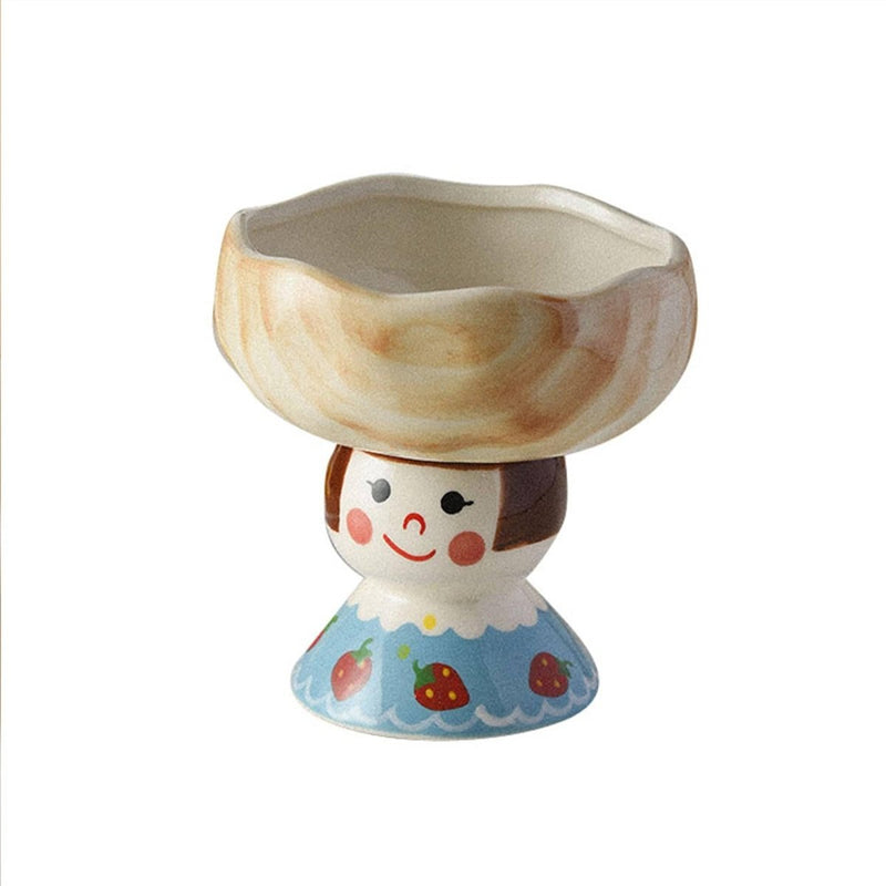 Creative Ceramic Grocery Doll Mug - Eunaliving