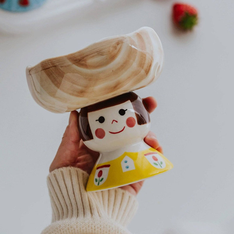 Creative Ceramic Grocery Doll Mug - Eunaliving