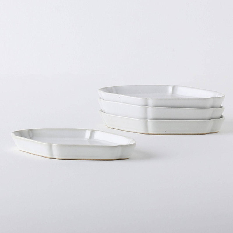 Creative Diamond-shaped Ceramic Cold Dish Salad Plate - Eunaliving