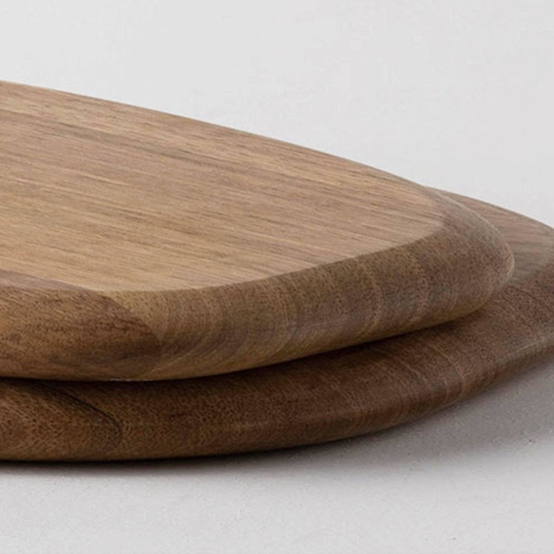 Ebony Wood Solid Wood Cutting Board Bread Board - Eunaliving