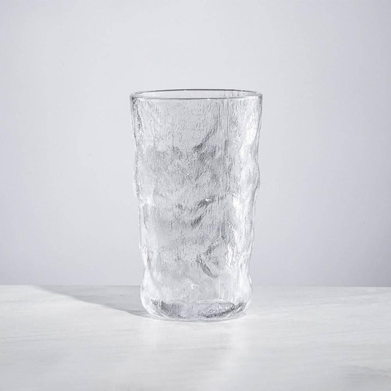 Glacier Creative Hammered Frosted Glass Mug - Eunaliving