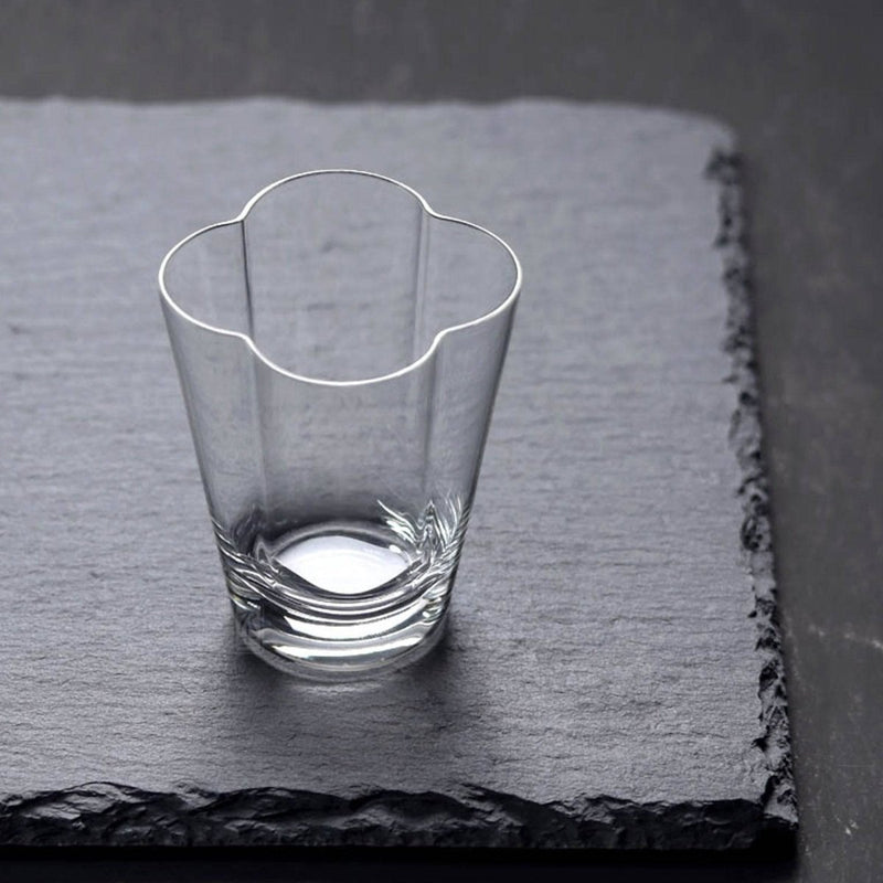 Hand-blown Glass Petal Tea Cup - Eunaliving