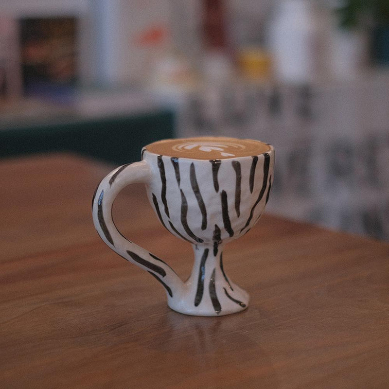 Hand-painted Underglaze Ceramic Coffee Mug - Eunaliving