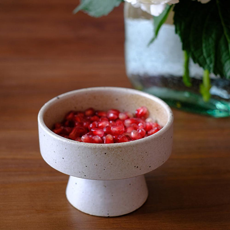 Handcrafted Rough Ceramic Practical Thick Tall Bowl - Eunaliving